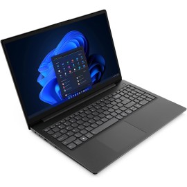 Lenovo V15 Gen 3 IAP Laptop Core-i5-1235U-4.4GHz, 8GB, 256GB SSD, 15.6" FHD, Windows 11 Professional, Intel Iris Xe Graphics, Black, Non-backlit, English, 1 Year Warranty