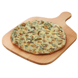 Spinach and Mushroom Large - Thin Crust