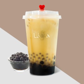 Camellia Boba Milk Tea (500ml)