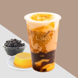 Roasted Pearl Milk Tea 500 ML