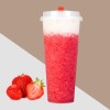 Cheese Strawberry Tea 500 ML  (Hot)