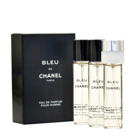 Chanel Bleu De Chanel Pour Homme EDP 3X20ml Refill Travel Spray For Men