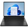 HP Spectre 14-EF2013DX X360 Laptop Core i7-1355U-5.0GHz, 16GB, 1TB SSD, 13.5" WUXGA TouchScreen, Windows 11 Home, Intel Iris Xe Graphics, Black, English Keyboard, Middle East Version,1 Year Warranty