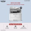 Brother Wireless All in One Printer, DCP-L3551CDW, with Advanced LED Color Laser Print, Duplex & Mobile Printing, Network Connectivity