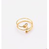 18k Spiral Ring   Adjustable   1.05grams