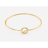 18k Bangle  17cm  Yellow Gold  3.60grams