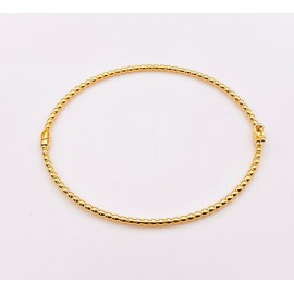 18k Bangle  17cm  Yellow Gold  3.72grams