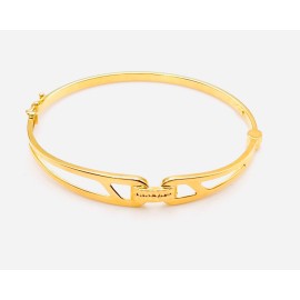 18k Bangle  17cm  Yellow Gold  7.31grams