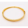 18k Bangle  17cm  Yellow Gold  9.18grams