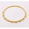 18k Bangle  17cm  Yellow Gold  7.53grams