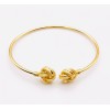 18k Bangle  17cm  Yellow Gold  4.85g