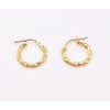 18k Earring   Size 13mm  0.90grams