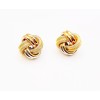 18k Stud Earring   Size 12mm  3.03grams