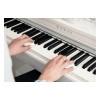 Kawai CN201B Upright Digital Piano With Bench - Premium Satin White