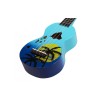 Mahalo Ukulele Soprano " Hawaii " Designer Series - Blue Burst - Included Bag