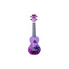 Mahalo Ukulele Soprano " Hawaii " Designer Series - Purple Burst - Included Bag