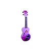 Mahalo Ukulele Soprano " Hawaii " Designer Series - Purple Burst - Included Bag