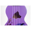 Mahalo Ukulele Soprano " Hawaii " Designer Series - Purple Burst - Included Bag