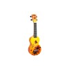 Mahalo Ukulele Soprano " Hawaii " Designer Series - Orange Burst - Included Bag