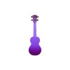 Mahalo Ukulele Soprano " Hibiscus " Designer Series - Purple Burst - Included Bag