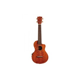 Mahalo Ukulele Concert Hano Elite Series Brown MH2CEVNA With Paded Bag