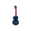 Mahalo Ukulele Soprano M1 Kahiko "K" Series Transparent Blue MK1TBU With Bag