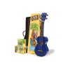 Mahalo Learn To Play Soprano Ukulele Pack - M1 Rainbow "R" Series - Blue