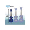 Mahalo Learn To Play Soprano Ukulele Pack - M1 Rainbow "R" Series - Blue