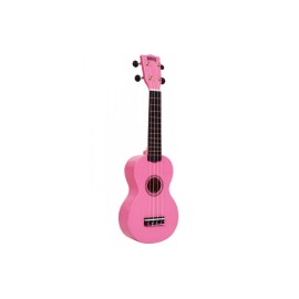 Mahalo Ukulele Soprano M1 Rainbow "R" Series Pink MR1PK With Bag