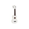 Mahalo Ukulele Soprano M1 Rainbow "R" Series White MR1WT With Bag