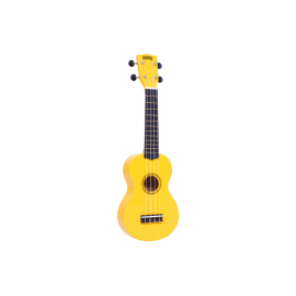 Mahalo Ukulele Soprano M1 Rainbow "R" Series Yellow MR1YW With Bag