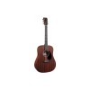 Martin Semi Acoustic Guitar D-10E Road Series - Natural Sapele - Softshell Case