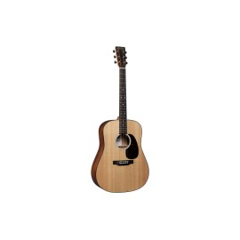 Martin Semi Acoustic Guitar D-10E Road Series - Natural Stika Spruce - Softshell Case