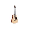 Martin DJR10E-02 Dreadnought Junior Acoustic-Electric Guitar - Natural Spruce - Martin Gig Bag Included