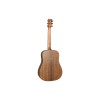 Martin Guitar D-X2E Dreadnought Acoustic-Electric Guitar - Natural with Figured Koa - Martin Gig Bag Included