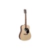 Martin D-X2E Dreadnought Acoustic-Electric Guitar - Natural With Sapele - Martin Gig Bag Included