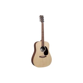 Martin D-X2E Dreadnought Acoustic-Electric Guitar - Natural With Sapele - Martin Gig Bag Included