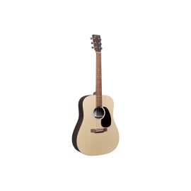 Martin D-X2E Dreadnought Acoustic-Electric Guitar - Natural with Rosewood - Martin Gig Bag Included