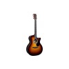 Martin Guitar Road Series GPC-13E Ziricote Grand Performance Acoustic-Electric Guitar - Burst - Martin Gig Bag Included