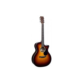 Martin Guitar Road Series GPC-13E Ziricote Grand Performance Acoustic-Electric Guitar - Burst - Martin Gig Bag Included