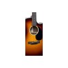 Martin Guitar Road Series GPC-13E Ziricote Grand Performance Acoustic-Electric Guitar - Burst - Martin Gig Bag Included