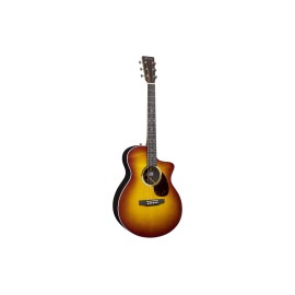 Martin Guitar SC13E Special Burst Road Series Acoustic-Electric Guitar - Sitka Spruce Top And Ziricote Fine Veneer Back And Side ( Gloss ) - Martin Gig Bag Included