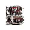 PDP Concept Maple 7-Piece Drum Shell Pack - Red to Black Sparkle Fade ( Without Cymbals )