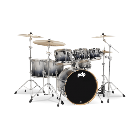 PDP Concept Maple 7-Piece Drum Shell Pack - Silver To Black ( Without Cymbals )