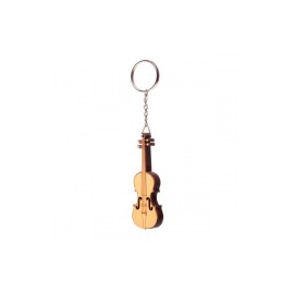 Power Beat Key Chain Wooden - Violin