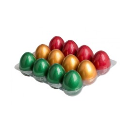 Power Beat Egg Shaker Shiny Colored Pair..