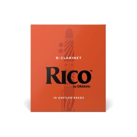 Rico by D'Addario Bb Clarinet Reeds - Strength 3 - Box Of 10 Pieces