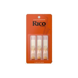 Rico by D'Addario Alto Saxophone Reeds - Strength 2 - Box Of 3 Pieces