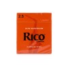 Rico by D'Addario Alto Saxophone Reeds - Strength 2,5 - Box Of 10 Pieces