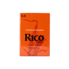 Rico by D'Addario Tenor Saxophone Reeds - Strength 3 - Box Of 10 Pieces